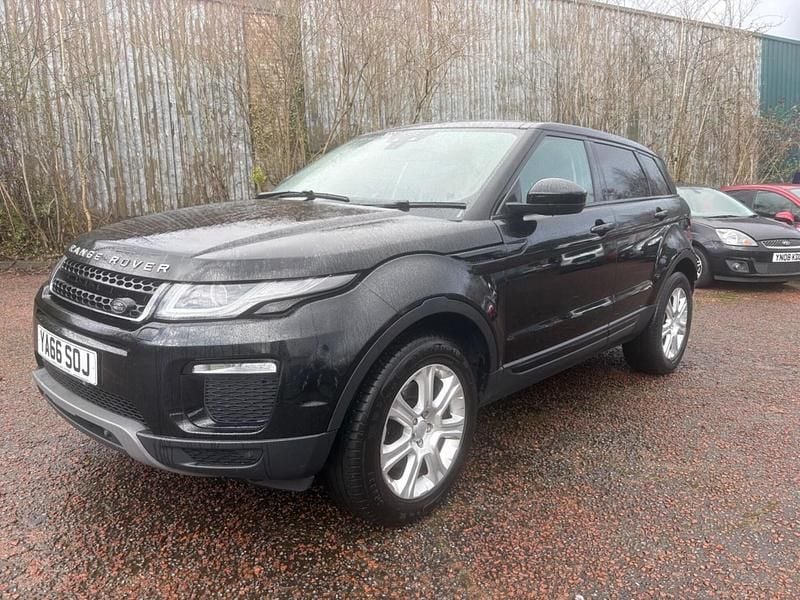 Used Land Rover Range Rover evoque SE 2017 Black Estate