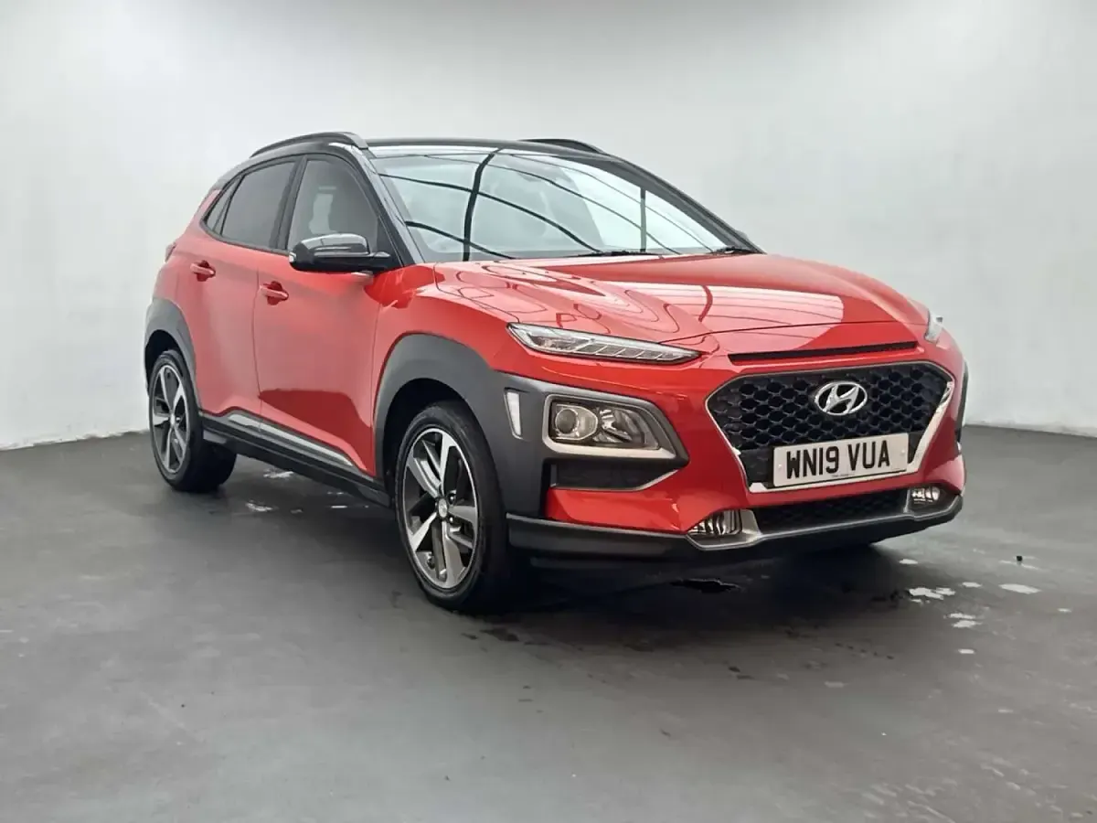 Used Hyundai Kona Premium SE 120 HP (88 kW) 2019 Orange SUV