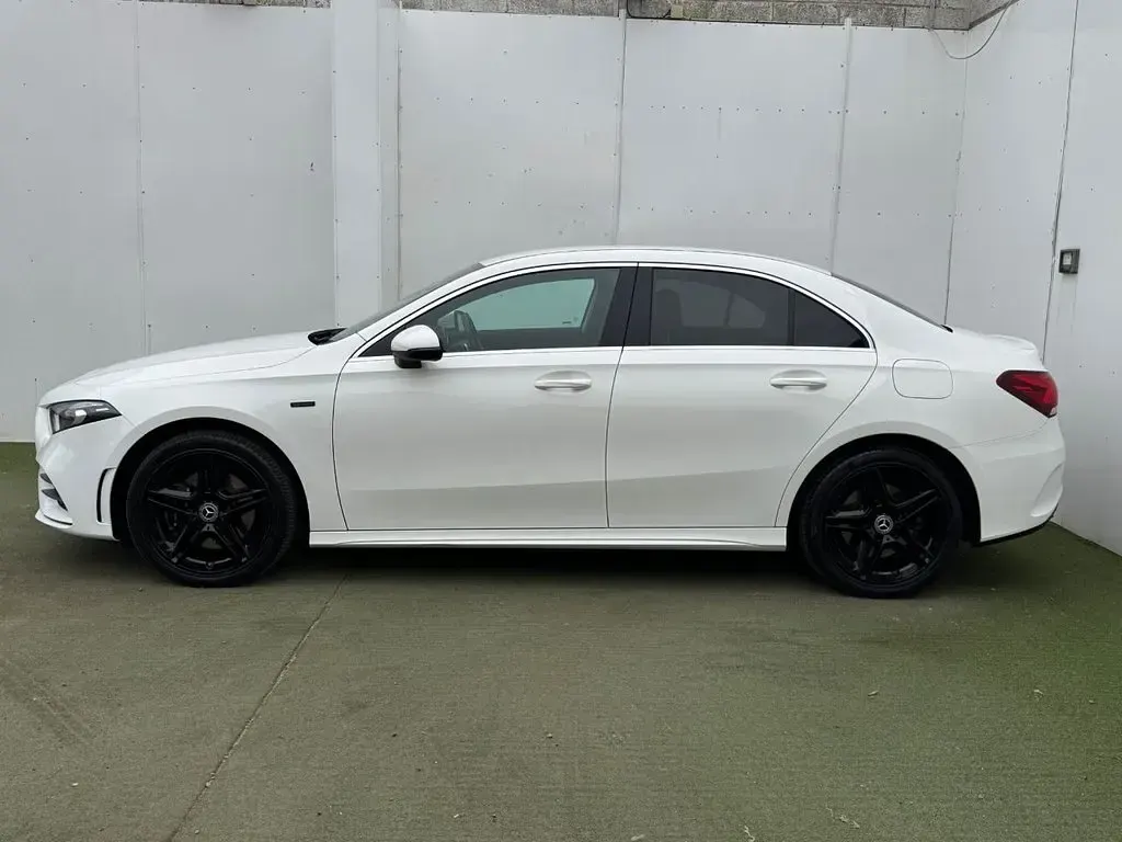 Used Mercedes A250 AMG line 2021 White Sedan