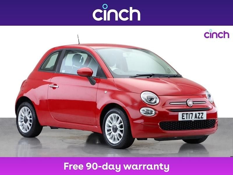 Red Used 2017 Fiat 500 Pop Star Hatchback | £6,949 (Fair price) - Image 1/3