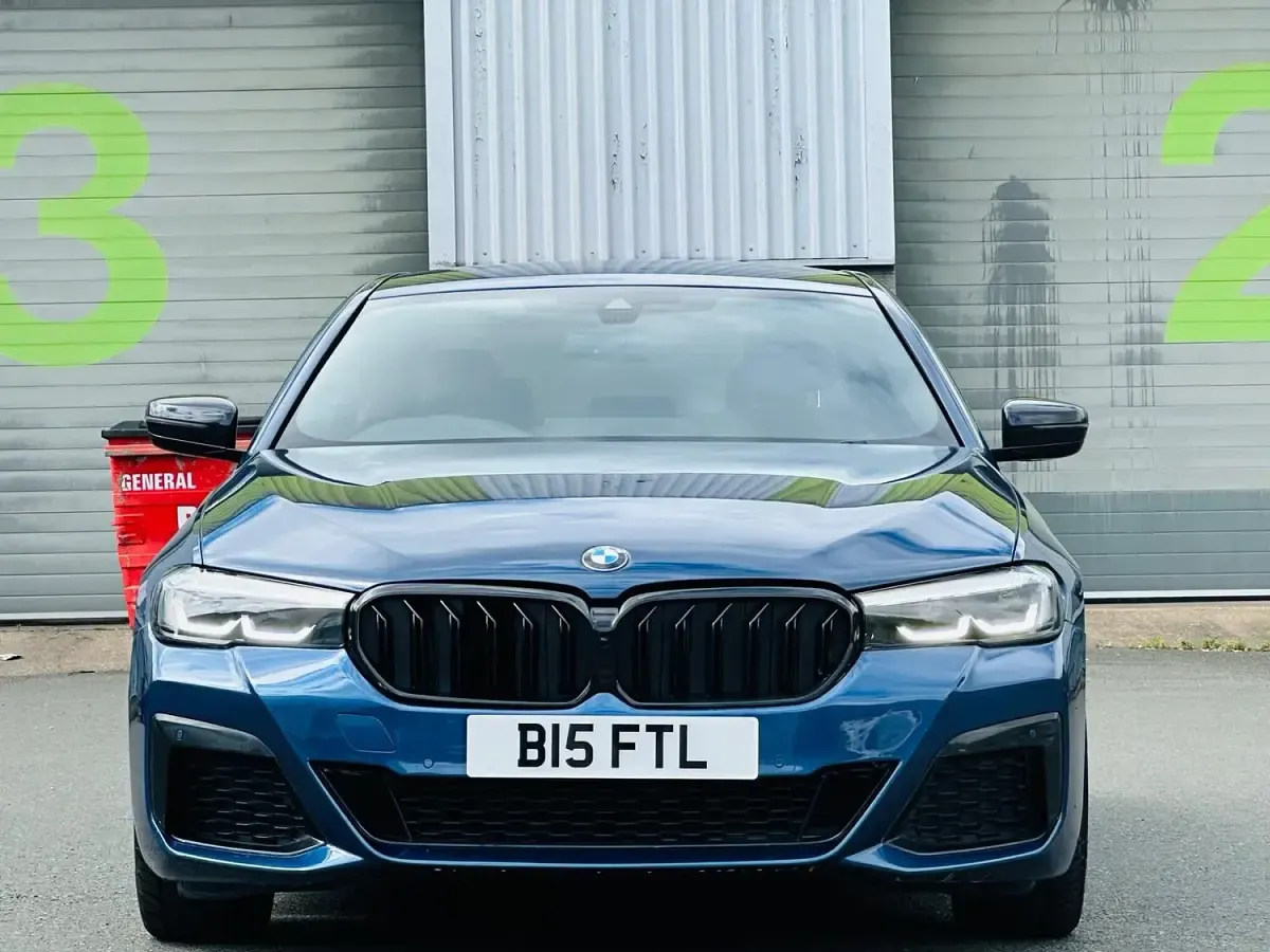 Used BMW 520 M Sport 2021 Blue Sedan