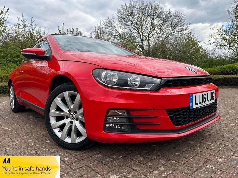 Red Used 2016 VW Scirocco S Coupe | £6,800 (Fair price) - Image 1/3