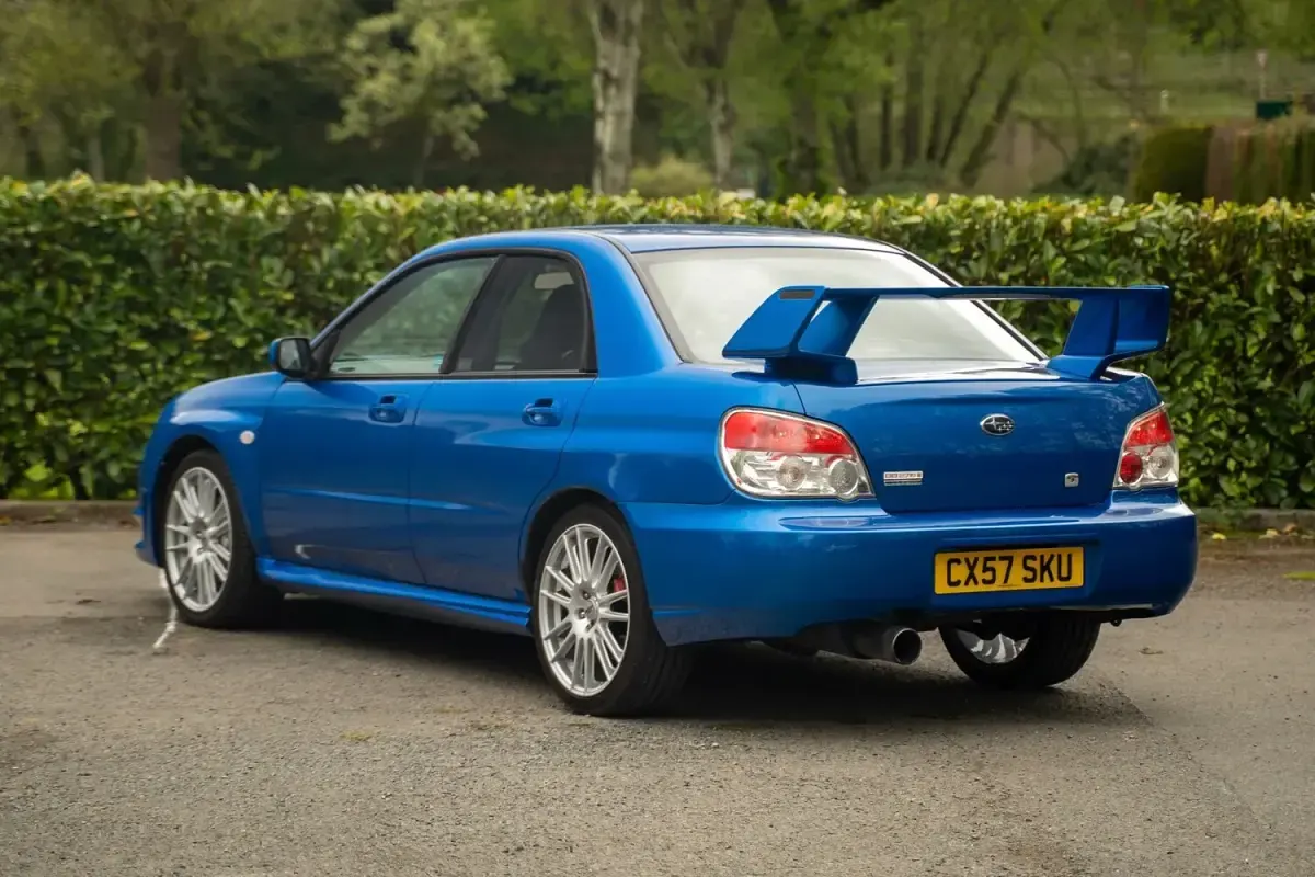 Used Subaru Impreza 230 HP (169 kW) 2007 Blue Sedan