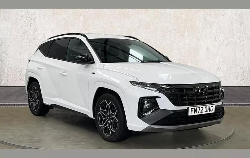 White Used 2022 Hyundai Tucson N Line SUV | £23,911 (Fair price) - Image 1/4