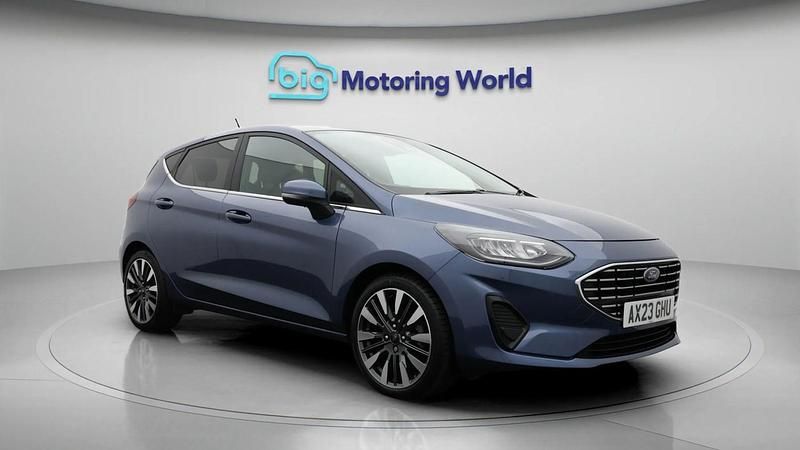 Used Ford Fiesta Titanium X 125 HP (91 kW) 2023 Blue Hatchback
