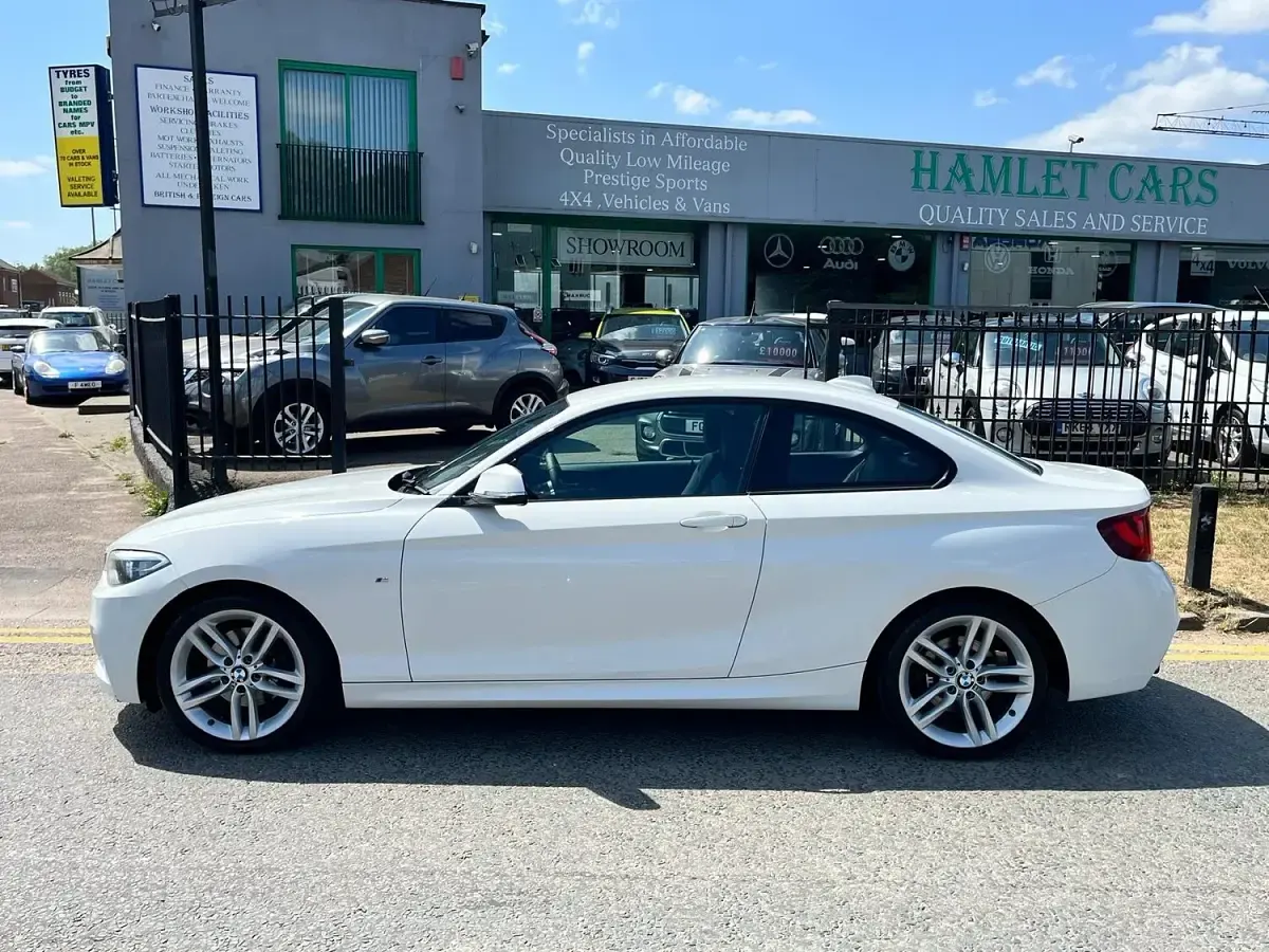 Used BMW 220 M Sport 190 HP (139 kW) 2014 White Coupe