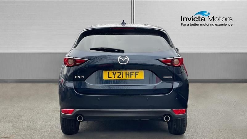 Used Mazda CX-5 Inclusive 165 HP (121 kW) 2021 Deep crystal blue SUV