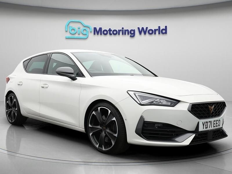 White Used 2021 Cupra Leon VZ2 Hatchback | £21,200 (Fair price) - Image 1/4