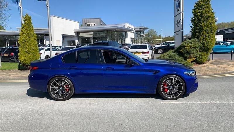 Used BMW M5 Competition Edition 616 HP (453 kW) 2021 Blue