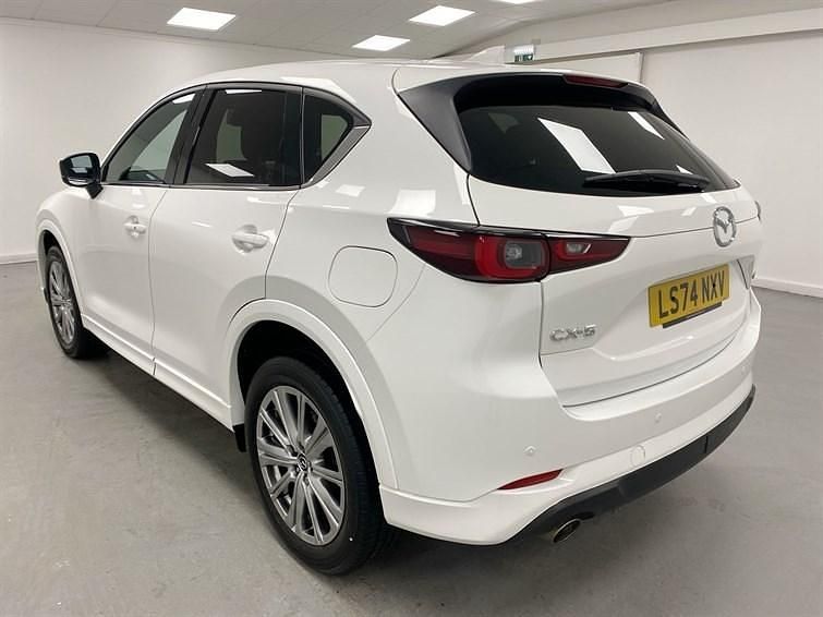 Used Mazda CX-5 Takumi-Line 2024 White SUV