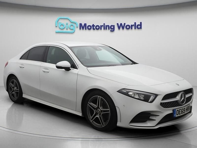 White Used 2019 Mercedes A180 Executive Sedan | £18,100 (Fair price) - Image 1/4