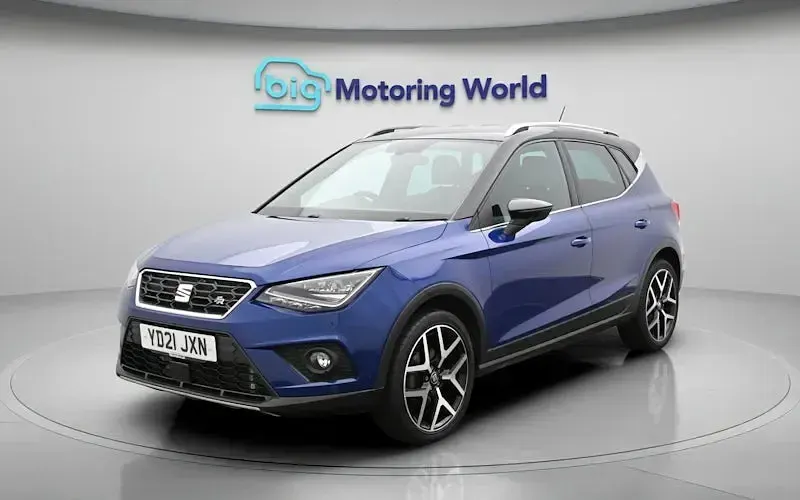 Used Seat Arona FR Sport 110 HP (80 kW) 2021 Blue SUV