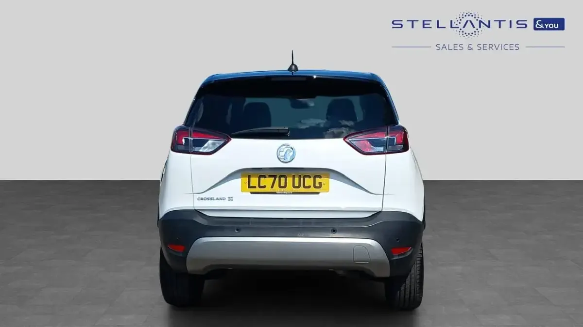 Used Vauxhall Crossland X Elite 128 HP (94 kW) 2020 White SUV