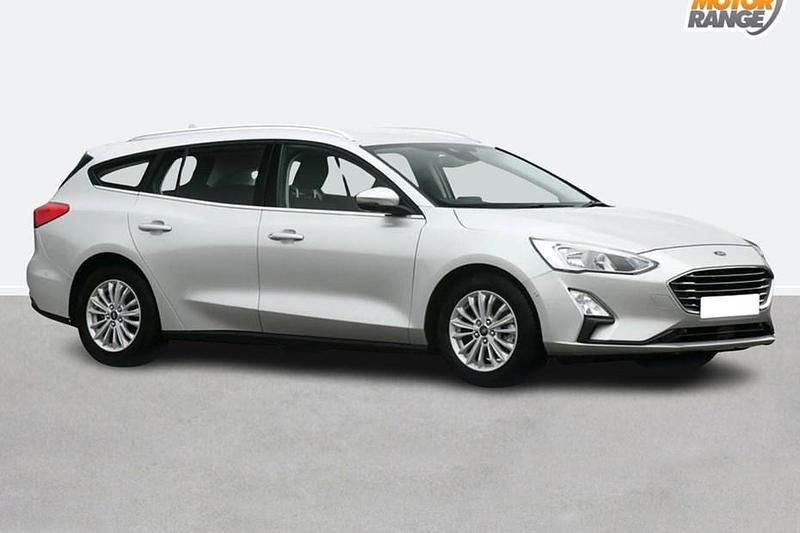Used Ford Focus Zetec 120 HP (88 kW) 2020 White Estate