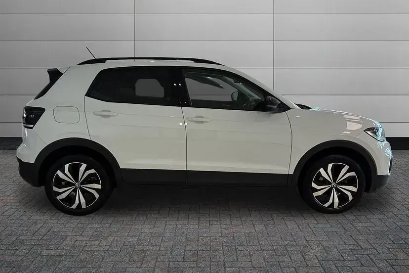 Used VW T-Cross Black Edition 110 HP (80 kW) 2023 White SUV
