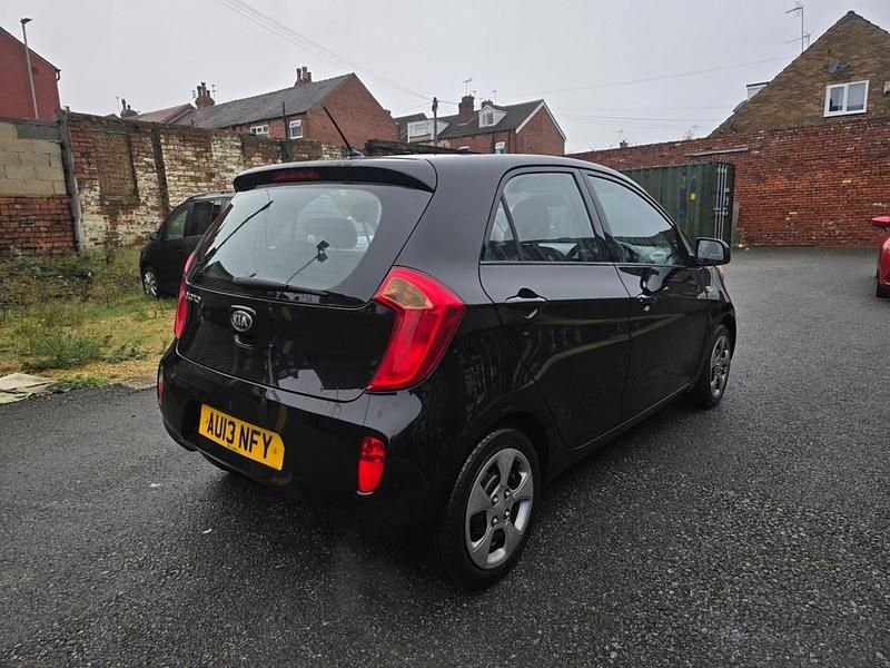 Second-hand Kia Picanto 68 CP (50 kW) 2013 Negru Hatchback