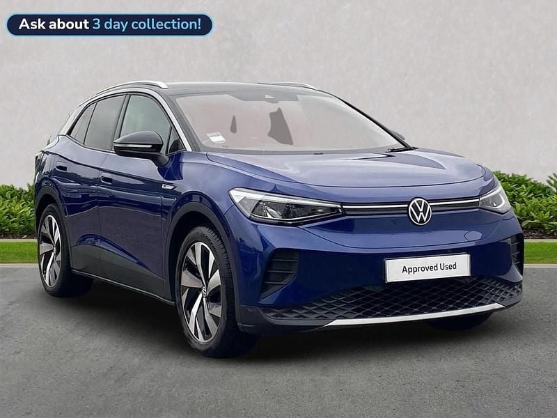 Blue Used 2021 VW ID.4 Pro Performance SUV | £18,056 (Fair price) - Image 1/4