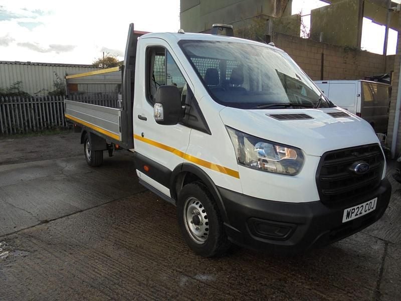 Used Ford Transit 130 HP (95 kW) 2022 White Pickup