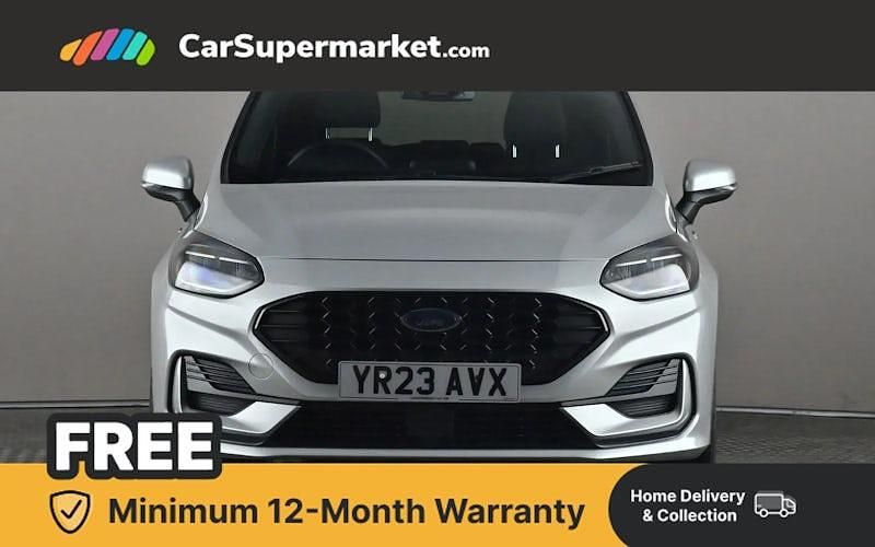 Used Ford Fiesta ST-Line X 101 HP (74 kW) 2023 Silver Hatchback