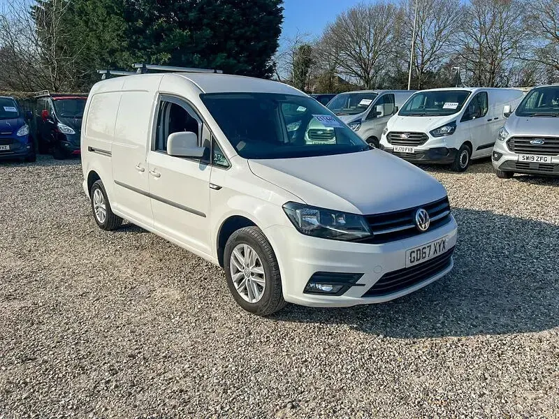 Usado VW Caddy Maxi Highline 102 HP (75 kW) 2018 Branco Monovolume