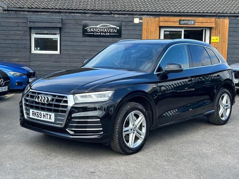 Begagnad Audi Q5 S-Line 190 HK (139 kW) 2019 Svart SUV