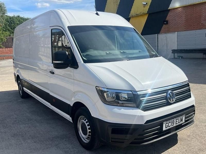 White Used 2019 VW Crafter Trendline Van | £12,989 (Good price) - Image 1/4