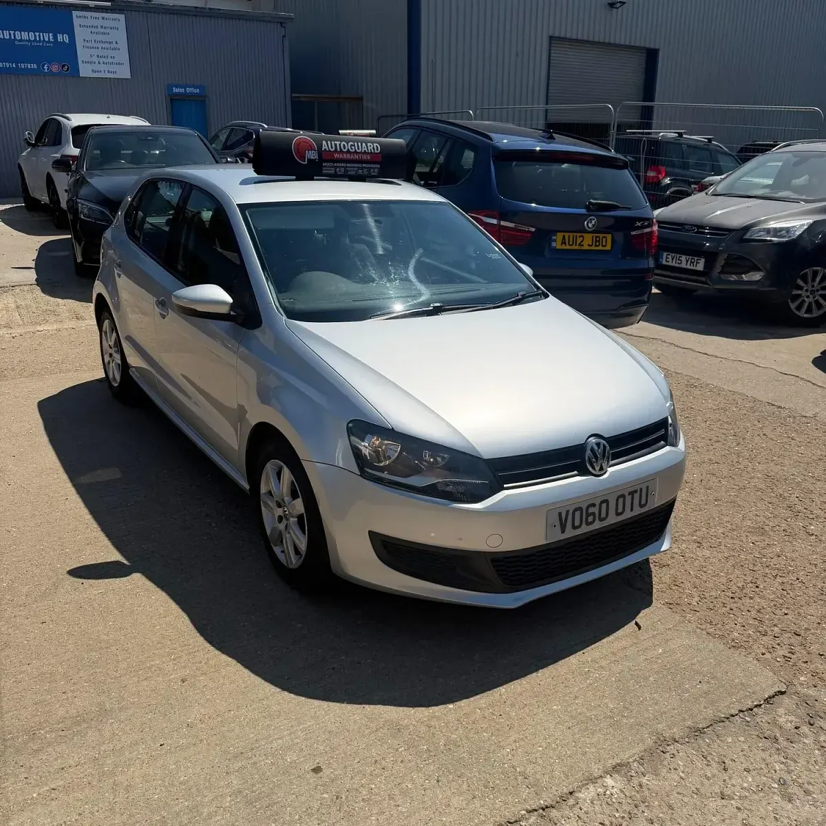 Used VW Polo SE 85 HP (62 kW) 2010 Silver Hatchback