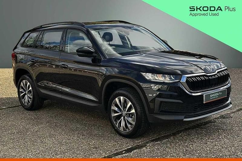 Black magic pearl effect Used 2023 Skoda Kodiaq SE Drive SUV | £27,900 (A bit pricey) - Image 1/4