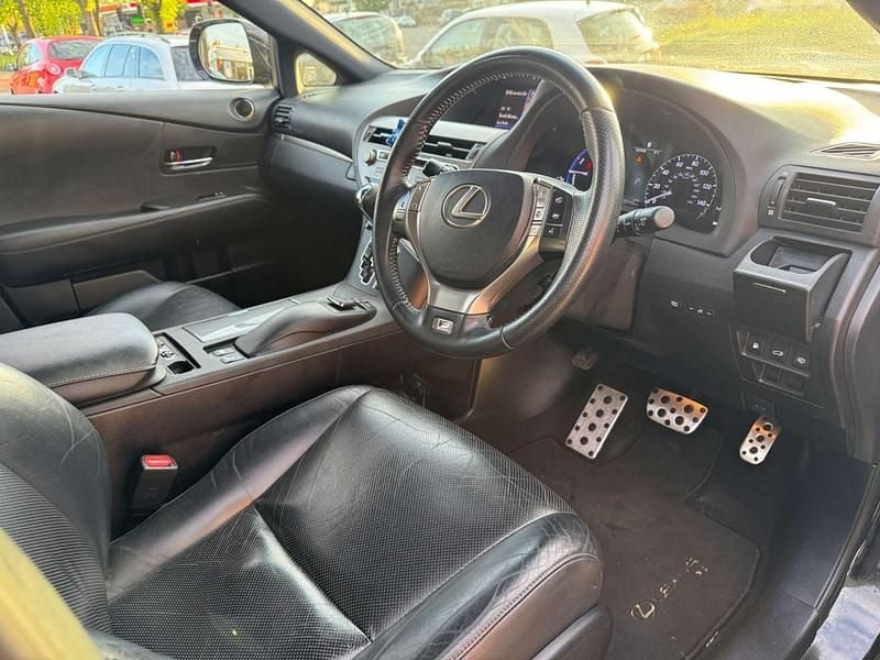 Used Lexus RX450h Sport Line 298 HP (219 kW) 2014 Black SUV