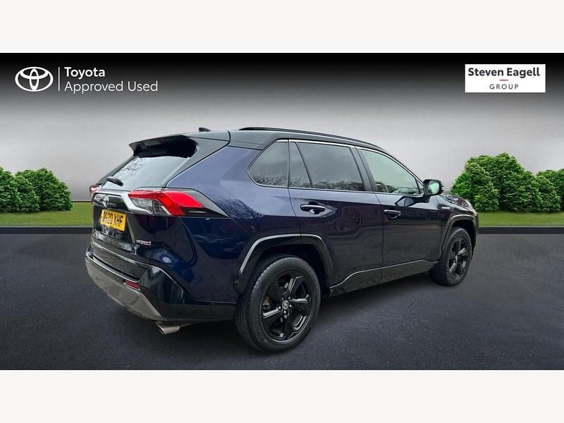 Used Toyota RAV4 2020 Blue/black SUV