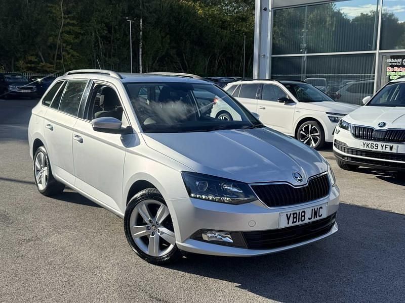 Silver Used 2018 Skoda Fabia SE L Estate | £11,995 (Fair price) - Image 1/4