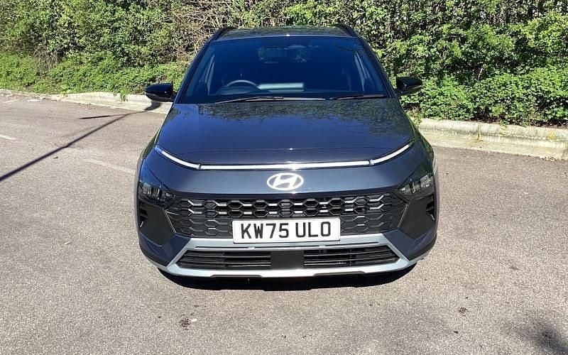 Used Hyundai Bayon Blackline 90 HP (66 kW) 2025 Aurora gray SUV