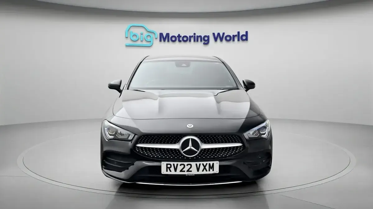 Used Mercedes CLA200 AMG Line Premium 163 HP (119 kW) 2022 Black Estate