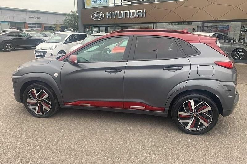 Used Hyundai Kona Edition 177 HP (130 kW) 2019 Matt grey SUV