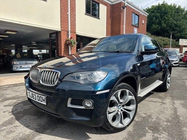 Blue Used 2013 BMW X6 M Sport SUV | £9,988 (Fair price) - Image 1/4