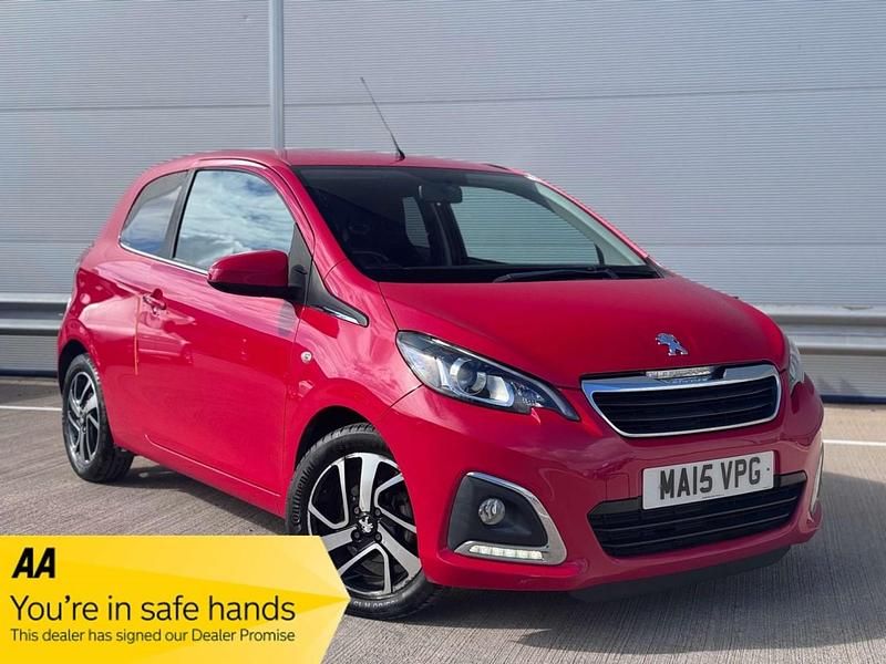 Used Peugeot 108 Allure 2015 Red Hatchback
