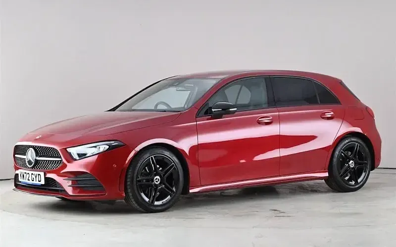 Used Mercedes A200 Executive 163 HP (119 kW) 2022 Red Hatchback
