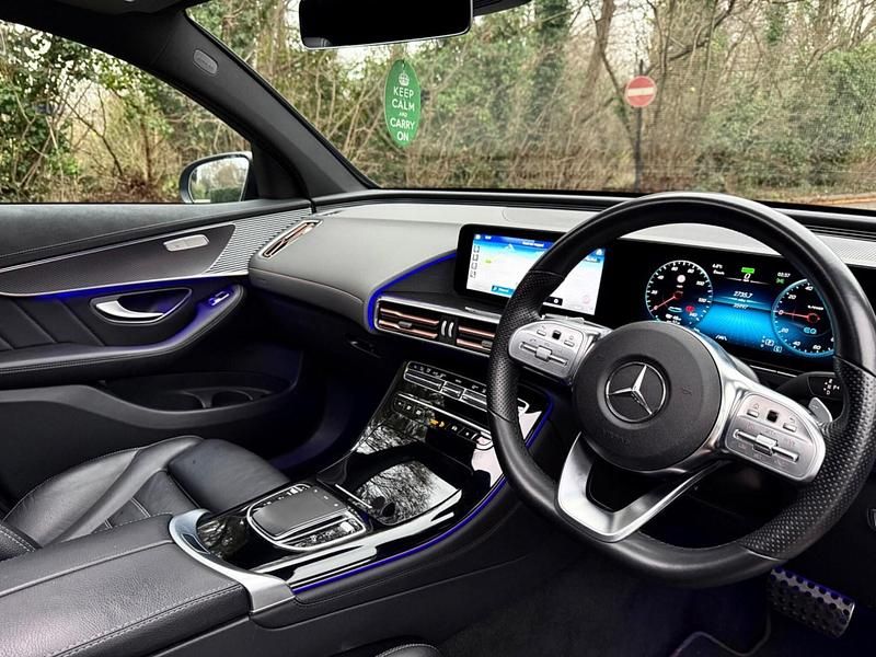 Used Mercedes EQC400 AMG Line Premium 300 kW (408 HP) 2022 Black SUV