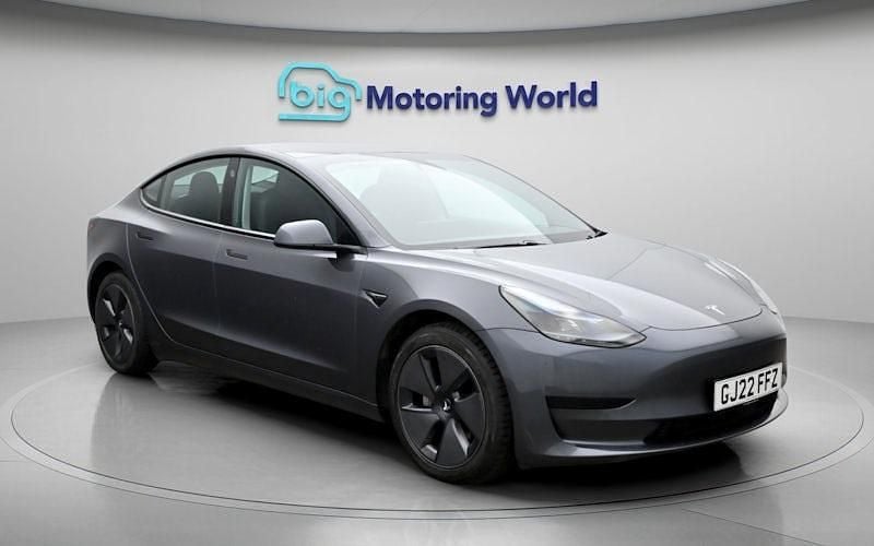 Used Tesla Model 3 Standard Range Plus 222 kW (302 HP) 2021 Grey Sedan