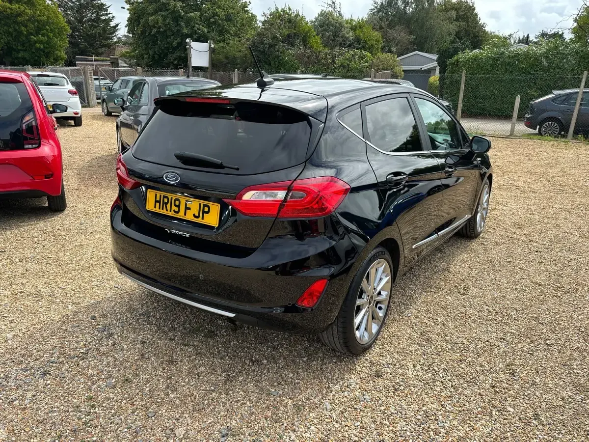Used Ford Fiesta Vignale 140 HP (102 kW) 2019 Black Hatchback