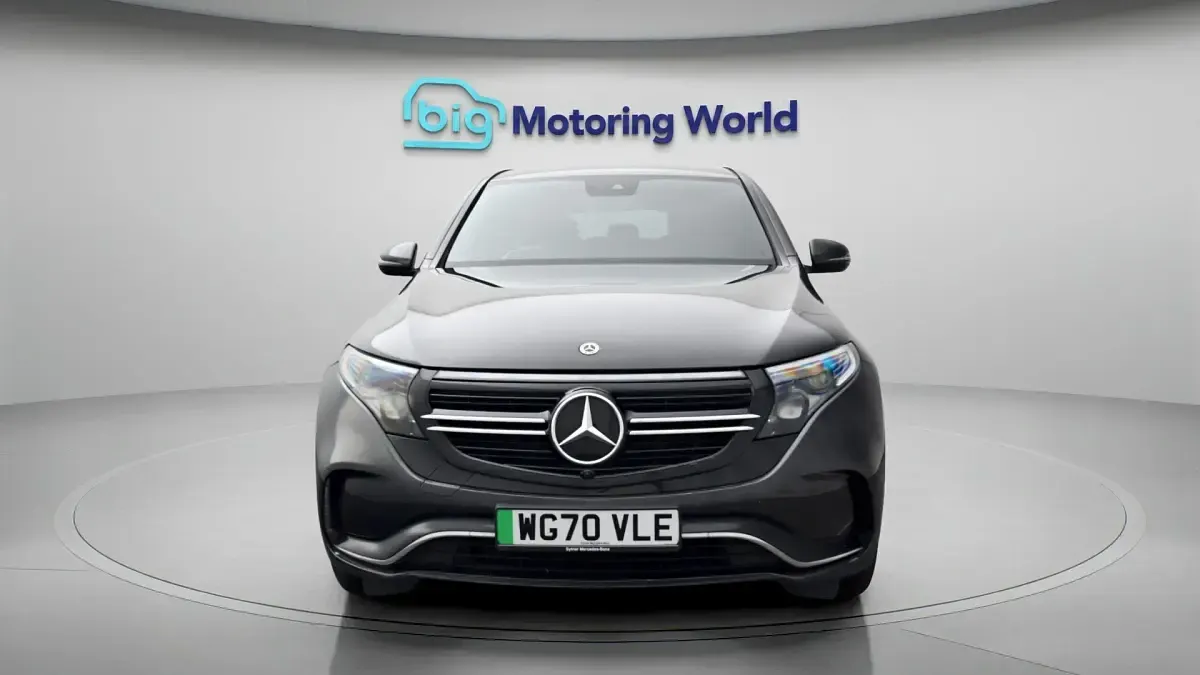 Used Mercedes EQC400 AMG line 300 kW (408 HP) 2020 Grey SUV