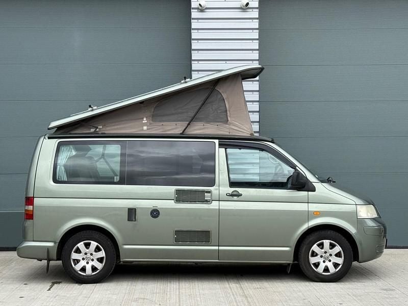 Used VW T5 130 HP (95 kW) 2006 Green Van