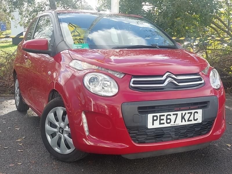 Red Used 2017 Citroën C1 Feel Hatchback | £5,498 (Good price) - Image 1/4