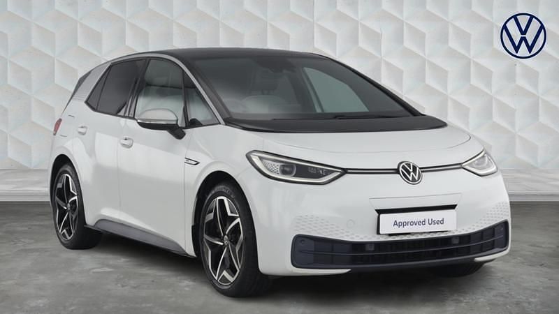 White Used 2020 VW ID.3 Pro Hatchback | £13,635 (A bit pricey) - Image 1/4