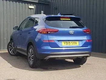 Used Hyundai Tucson Premium 177 HP (130 kW) 2019 Blue SUV