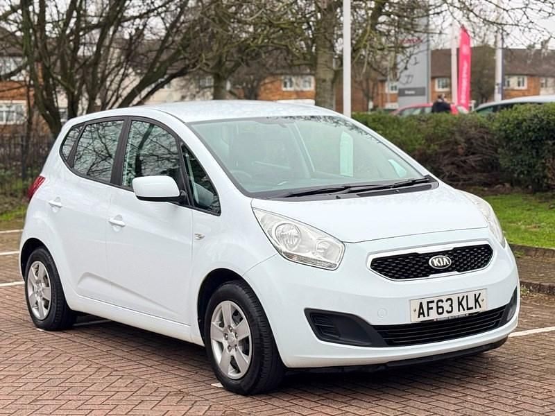 Used Kia Venga 89 HP (65 kW) 2013 White Hatchback