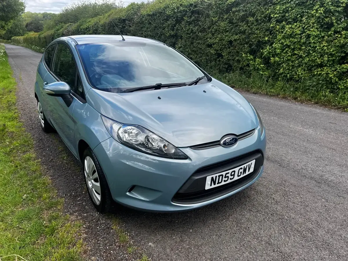 Used Ford Fiesta 2009 Blue Hatchback