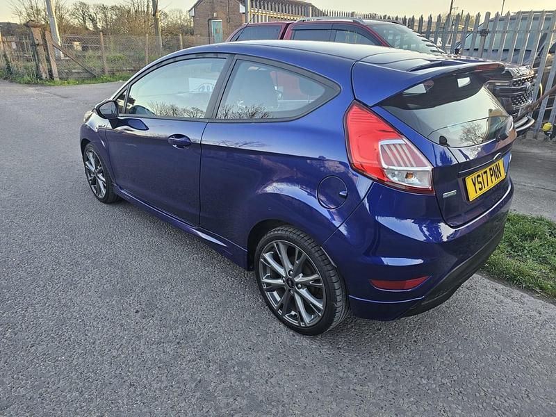 Used Ford Fiesta ST-Line 2017 Blue Hatchback