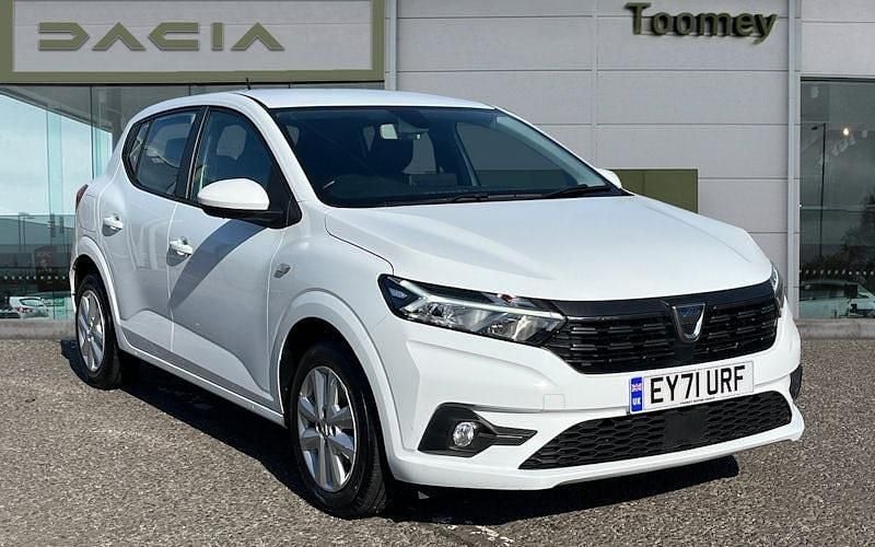 White Used 2022 Dacia Sandero Comfort Hatchback | £9,995 (Fair price) - Image 1/4