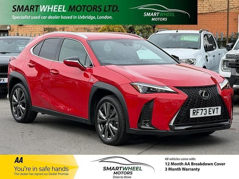 Red Used 2023 Lexus UX Sport Design Packet SUV | £23,240 (Good price) - Image 1/4